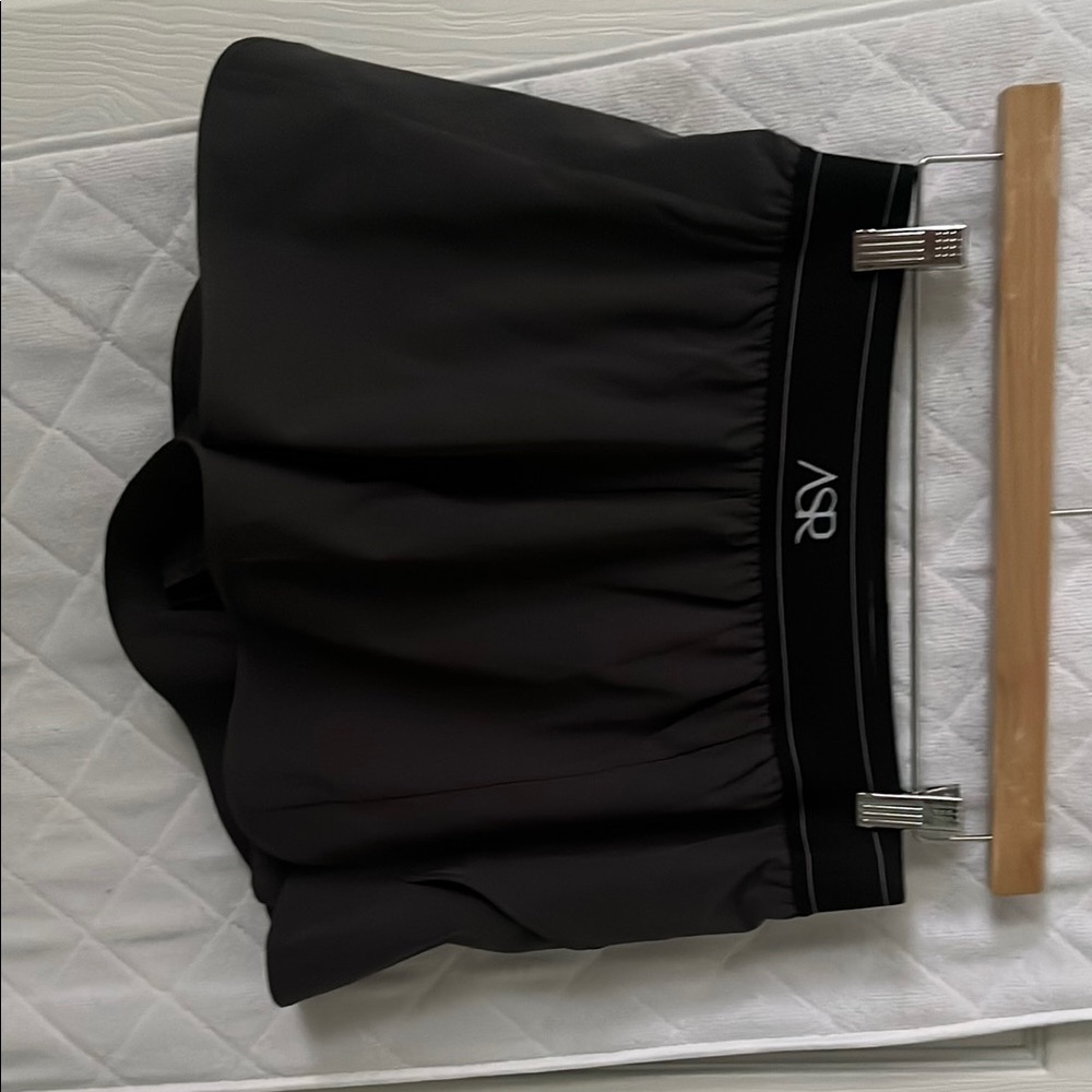 NWT Altar'd State Black Athletic Shorts with Logo Waistband